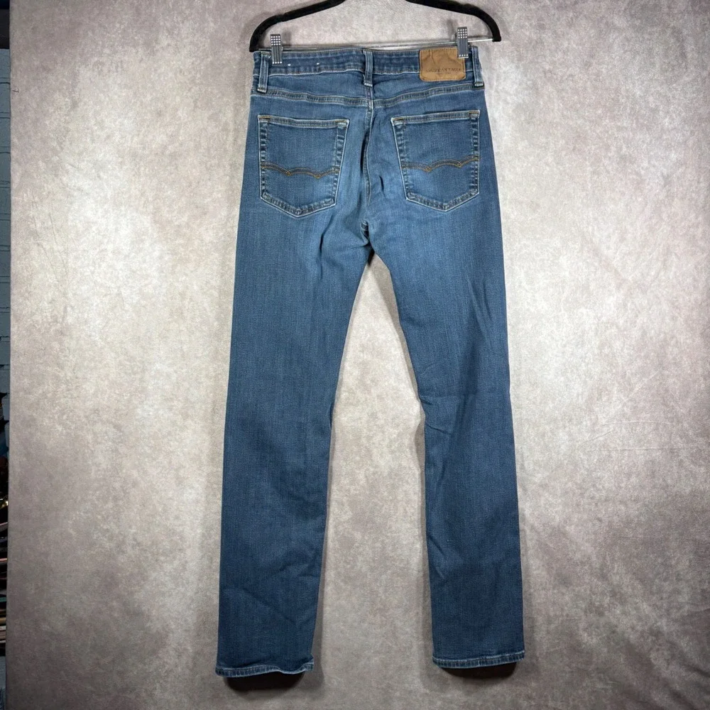 American Eagle Jeans Men 30X34 Blue Original Straight Extreme Flex Stretch Denim
